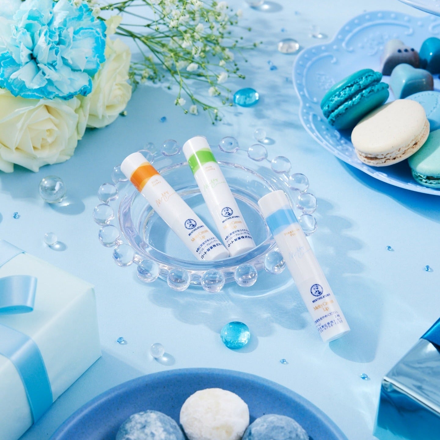 Rohto Mentholatum Melty Cream Lip Balm – Fragrance Free SPF 25+++