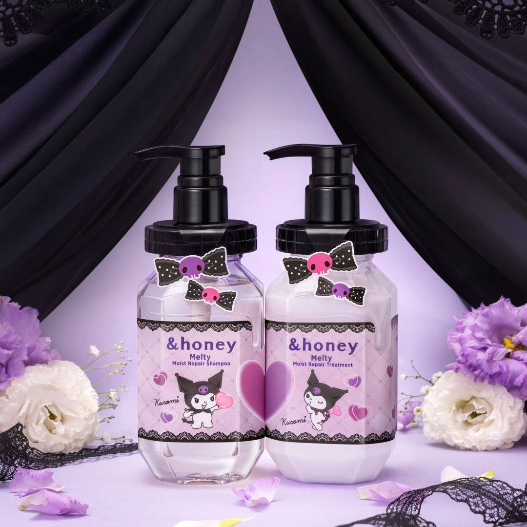 &honey - Limited Edition Sanrio Kuromi Melty Shampoo & Treatment Set 💜