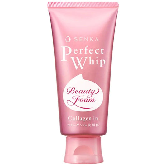 Senka - Collagen Elasticity Cleansing Foam (Pink)
