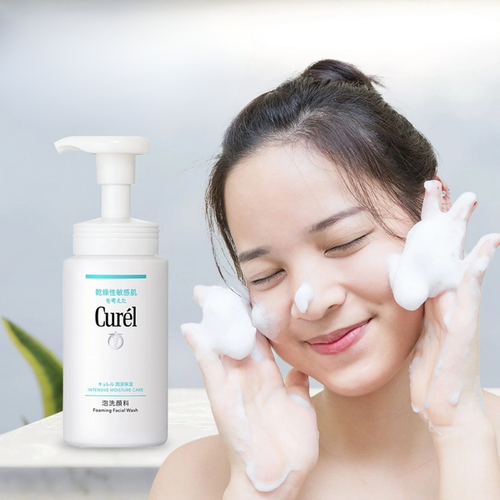Curél - Intensive Moisture Care Foaming Facial Wash