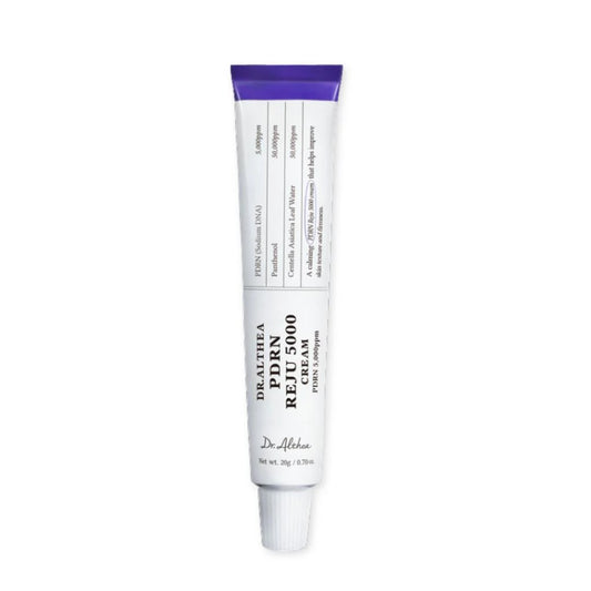 Tube of Dr. Alethea PDRN Reju 5000 Cream on a white background