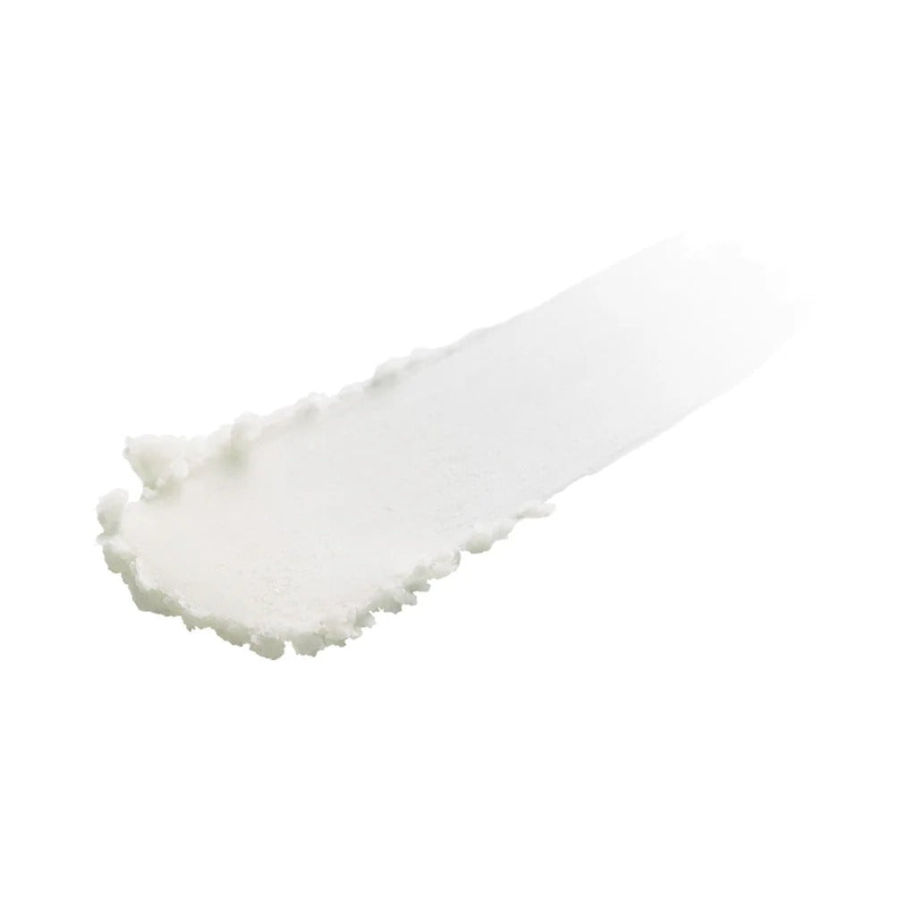 White sock with textured sole on a white background