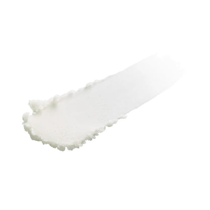 White sock with textured sole on a white background