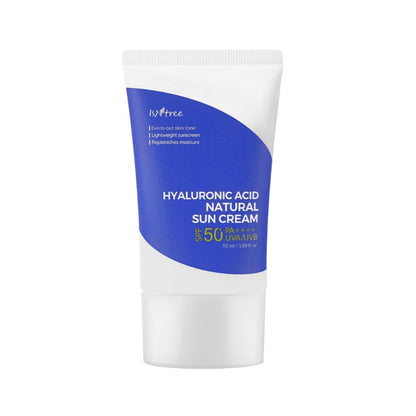 ISNTREE - Hyaluronic Acid Natural Sun Cream, SPF50+ PA++++