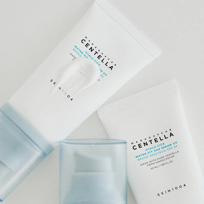SKIN1004 Centella products on a light gray background
