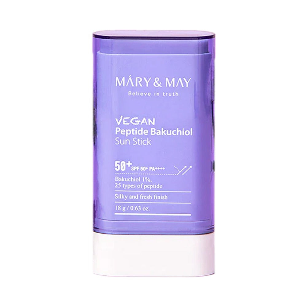 Mary&May - Vegan Peptide Bakuchiol Sun Stick, SPF50+ PA++++
