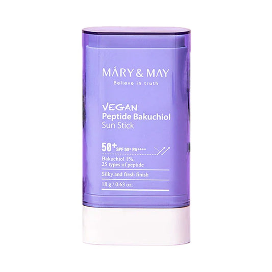 Mary&May - Vegan Peptide Bakuchiol Sun Stick, SPF50+ PA++++