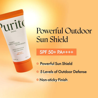Purito - Daily Soft Touch Sunscreen, SPF50+ PA++++