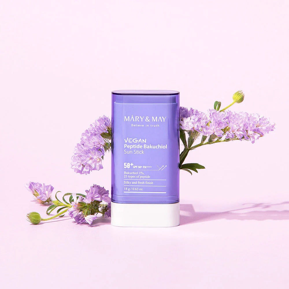 Mary&May - Vegan Peptide Bakuchiol Sun Stick, SPF50+ PA++++