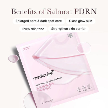 Medicube - PDRN Pink Collagen Gel Mask (4 Pack)