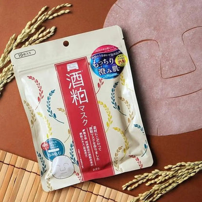PDC - Sake Kasu Sheet Mask Pack (10 Sheets)