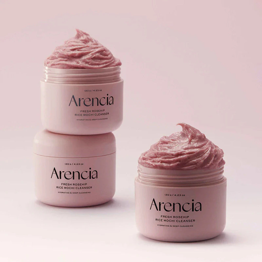 Arencia - Fresh Rosehip Rice Mochi Cleanser