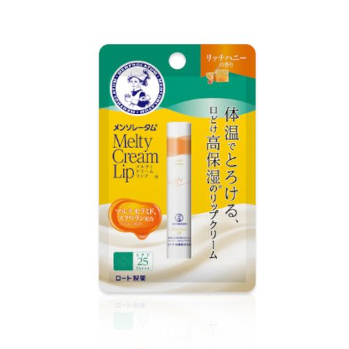 Rohto Mentholatum - Melty Cream Lip Rich Honey SPF 25 PA+++